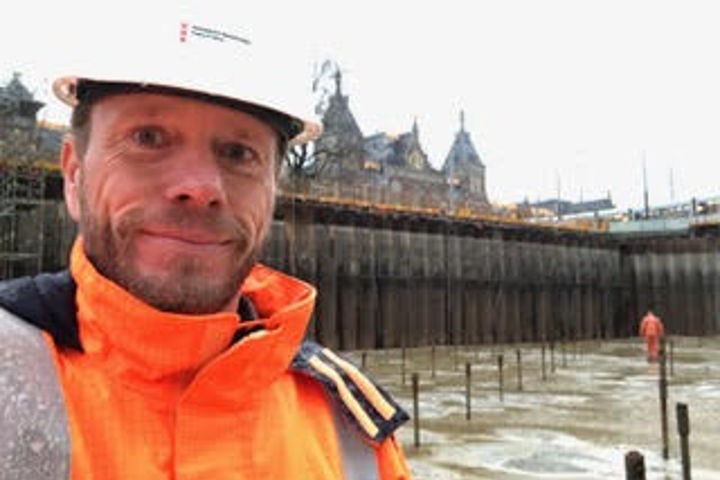 Projectleider Michel Willemsen: 'Het is een kick...