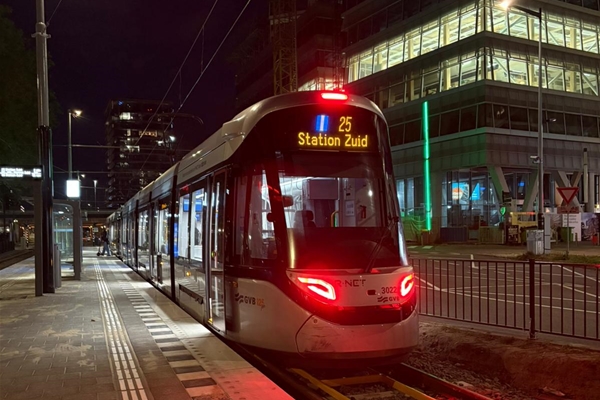 Start tweede fase bouw tijdelijke tramhalte Parnassusweg op 16 februari