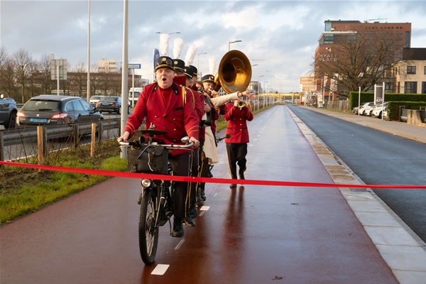    Muzikale opening doorfietsroute De Hoek