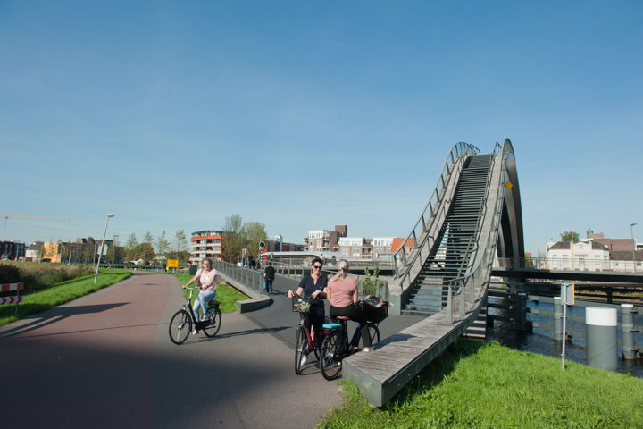De Melkwegbrug in Purmerend.