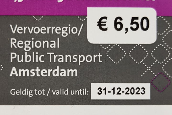 Het 1,5 uurskaartje