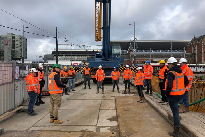 Kick-off overleg bouw torenkraan.