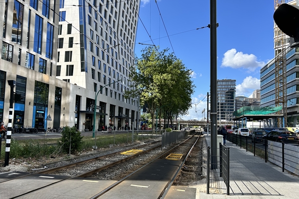 Tramlijn 25 krijgt tijdelijke halte aan Parnassusweg