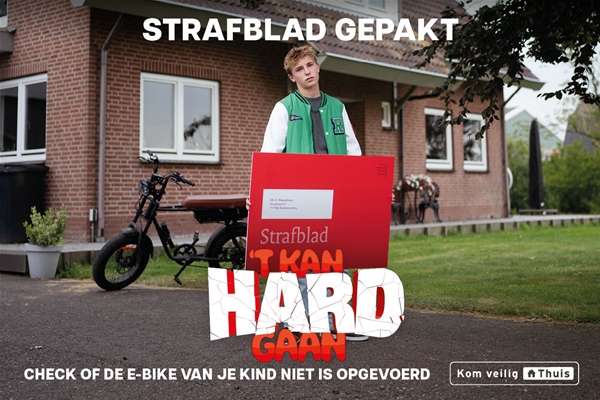 campagnebeeld Strafblad E bike