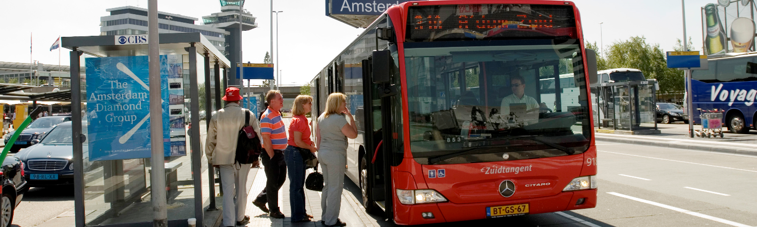 Banner Knooppunt Schiphol Zuid