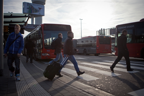 Langeafstandsbus populair