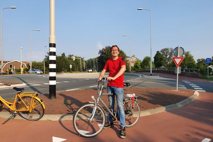 Driemonder Boudewijn Ridder is blij dat de doorstroming ’s ochtends beter is. 'Absoluut!'