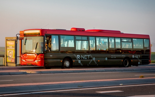 Foto van bus in Waterland