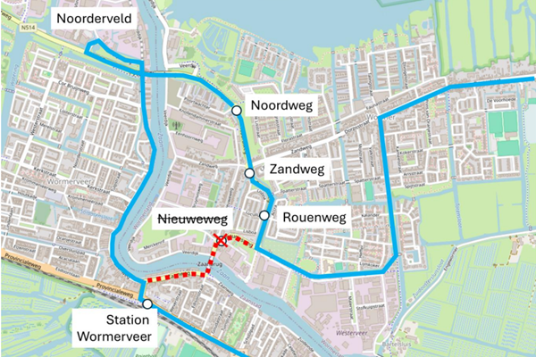 Nieuwe route buslijn 67: betere bereikbaarheid Noorderveld en Noordeinde