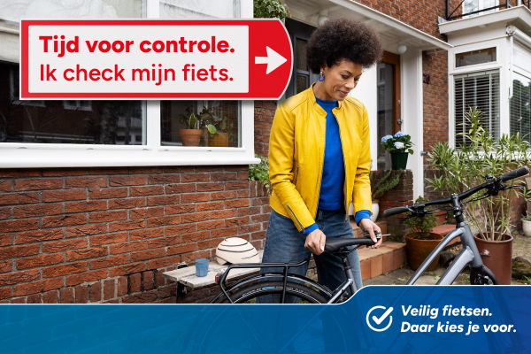 Campagne: Veilig fietsen. Daar kies je voor.