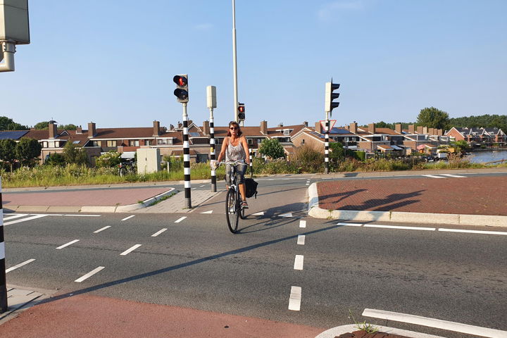 Gefaseerd oversteken in Driemond