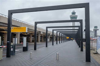 Nieuwe aankomstpassage op Schiphol